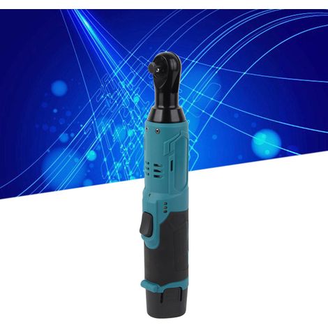 Clé à cliquet électrique, clé rechargeable par batterie au lithium à une main, transmission à variation continue, angle de 90 degrés, affichage électronique, construction de structure de scène, norme (1/5)