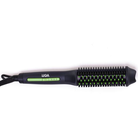Peigne lissant anti-brûlure pour cheveux bouclés (1/3)