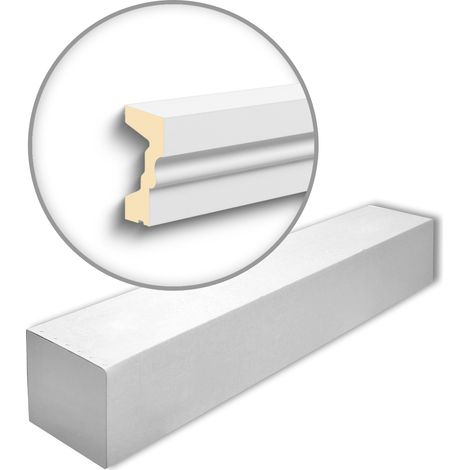 NMC FA11-box DOMOSTYL Noel Marquet 1 Scatola 7 pezzi Davanzale profilo di facciata design classico senza tempo bianco  14 m