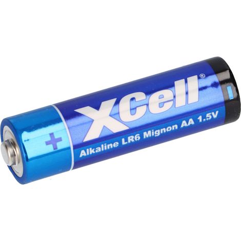 500x XCell AA LR6 Mignon Super Alkaline Batterie (1/5)