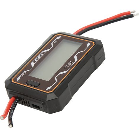 Voltmètre-ampèremètre-wattmètre haute précision 200 A avec écran LCD rétroéclairé pour batterie de voiture ou de bateau (1/5)