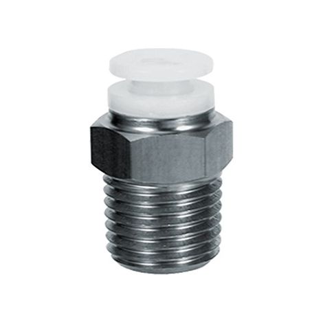 Connecteur mâle SMC KGH vers R 3/8 Enfichable, 12 mm ( Prix pour Sachet de 2 )