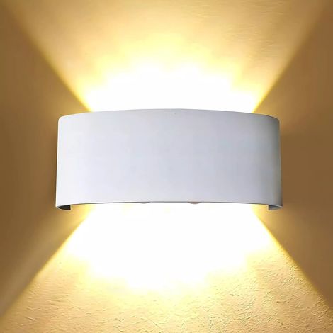 Applique LED 24W bianco IP65 Facile Montaggio per Esterni 3000K