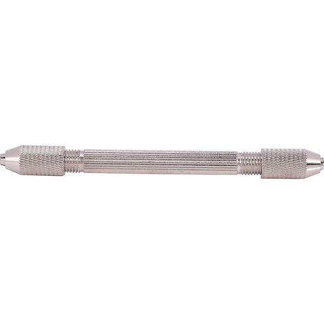 Pince à double extrémité en métal pour perçage manuel, outil de réparation de bijoux et montres (1/5)
