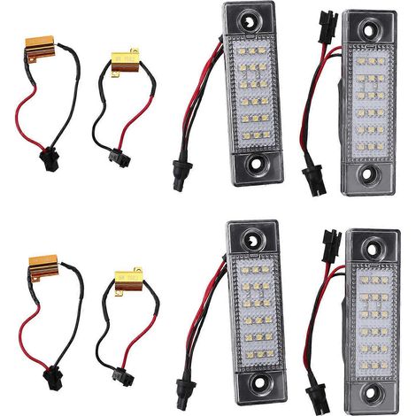 luces LED para matrícula de coche, lámparas LED para matrícula para accesorios Chevrolet Cruze()