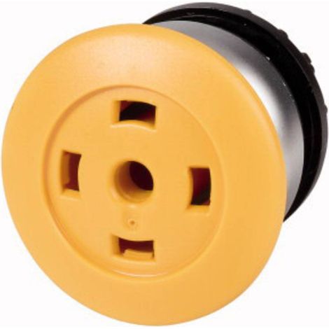 Eaton 216737 M22-DP-Y-X Bouton-poussoir coup de poing jaune 1 pc(s) (1/2)