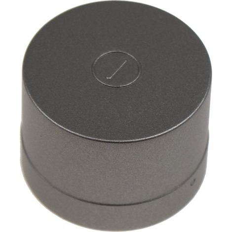 Whirlpool - botón de posición gris plateado 3 d35 h15 - c00630602 - 8015250923766