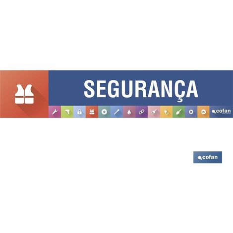 Signalétique magnétique 975 x 200 mm en PVC pour présentoirs et gondoles