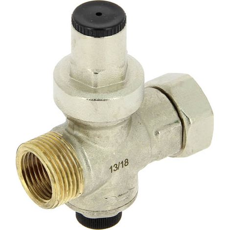 Détendeur d'eau compteur – Limiteur de pression – Filetage plomberie 20X27 – Pression max 3B – Écrou préréglé 16-1/6B – Resideo