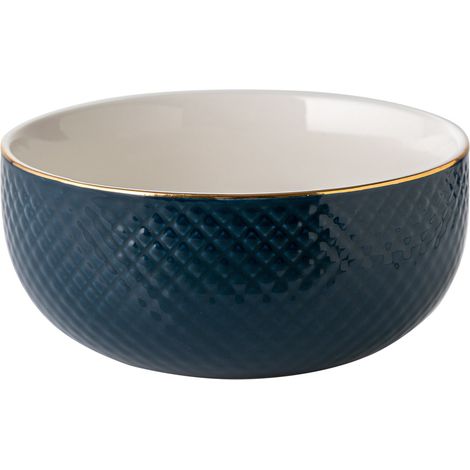 Florina Tiffany Porzellan-Salatschüssel 13 cm blau