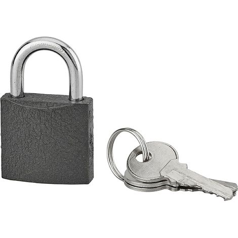 THIRARD - Cadenas à clé Acera UNIKEY (achetez-en plusieurs, ouvrez avec la même clé), 50mm, anse acier, 3 clés - THIRARD