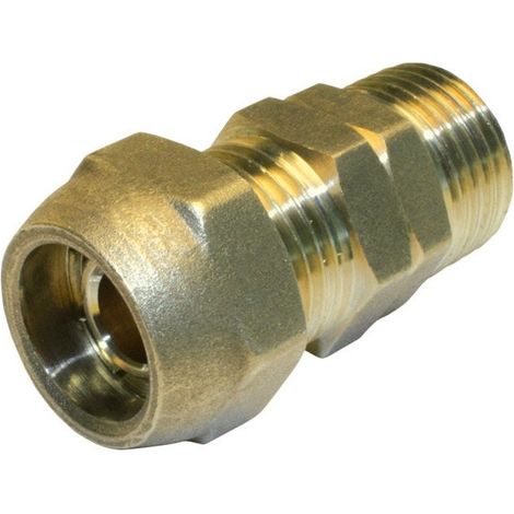 Manchon À Compression Laiton M 20 X 27 Pour Tube En Per