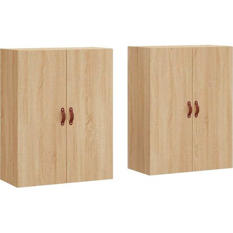 Maison Exclusive - Armario de pared 2 unidades roble Sonoma 69,5x (1/5)