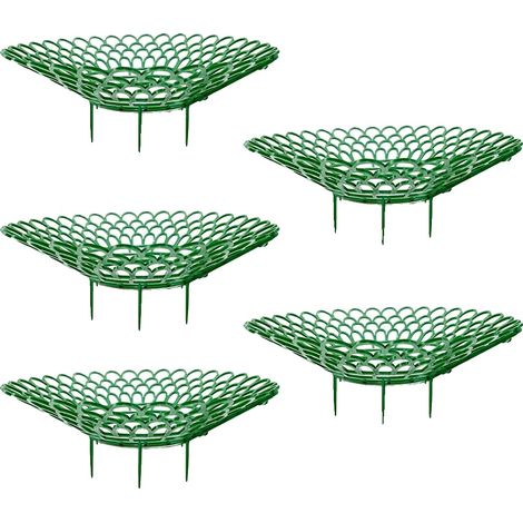 Soportes para fresas, diseño de plástico resistente, fácil instalación, color blanco. (1/5)