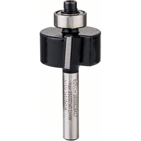 Bosch Falzfräser 1/4"  Ø 25,4 mm  L 12,7 mm  G 54 mm  - 2608628417 (1/5)