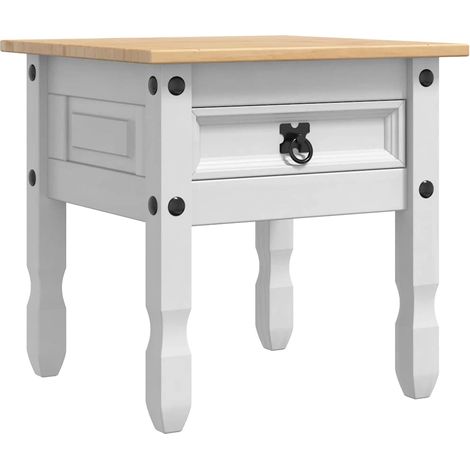 Maison Exclusive - Beistelltisch Corona Weiß 50 x 50 x 50 cm Mass