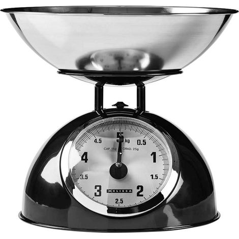 Bilancia cucina melissa 16310238 ciotola inox capacità 5 kg (1/4)