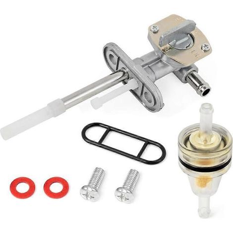 Valve de carburant/interrupteur de réservoir 7052331 compatible avec Polaris Outlaw 500, Predator 500, Sportsman 450, 500, 700 4x4, 6x6 HO (modèles 2003-2008). (1/5)