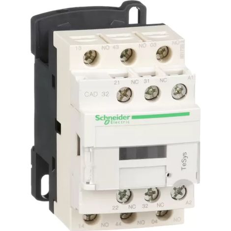 Schneider CAD32G7 Schütz - 3F+2O - Instant - 10A - 120Vca (1/2)
