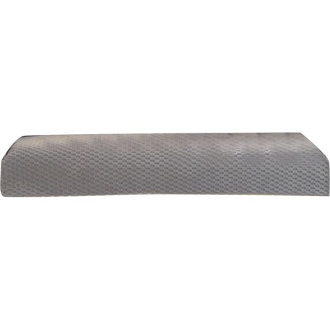 Waschbarer, rutschfester Samtsofabezug, geeignet für Dreisitzer-Sofas, dicker und weicher Flockstoff, grau – kompatibel mit Standard-Dreisitzer-Sofas.