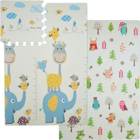 Puzzle mat duo: owl / elephant (1/5)