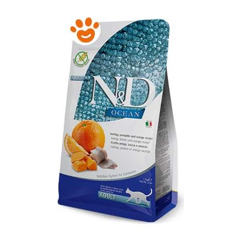 Farmina Gatto N&D Ocean 300 gr Aringhe Arancia e Zucca