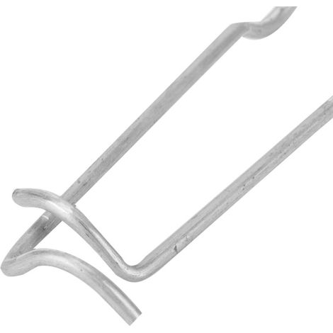 Gewächshäuser – Pflanzenstützklammern aus Edelstahl, für 11-mm-Rohre, 30 Stück