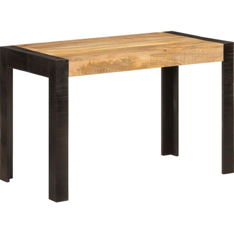 Mesa de comedor madera maciza de mango 120x60x76 cm vidaXL