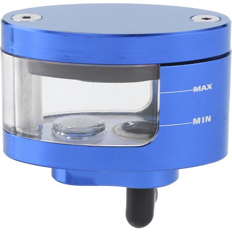Réservoir d'huile de frein et d'embrayage universel pour cylindre, accessoire moto bleu (1/5)