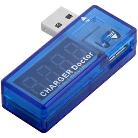 Chargeur Usb chargeur docteur multimètre détecteur de consommation couteau tension voltmètre numérique (1/5)