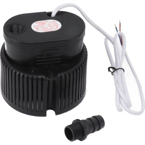 Jeffergarden Pompe Submersible 45W 380V, sortie Stable à faible bruit, boîtier en plastique, eau silencieuse pour fontaine d'aquarium de jardin (1/5)