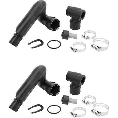 Kit tubi di ventilazione valvola basamento PCV 2X 058103213 06A103247 per Audi A4 B5 8D 1.8 (codice modello 058 103 213)