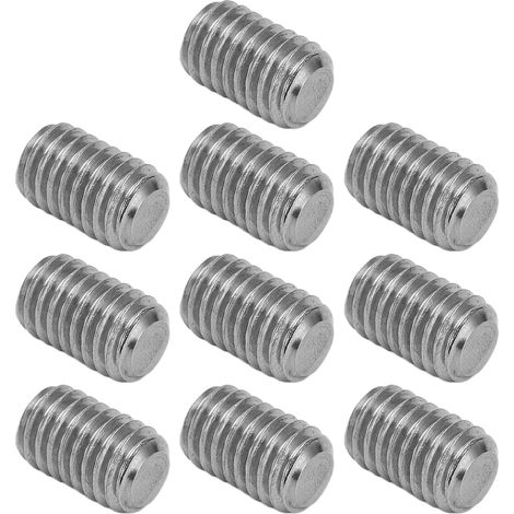 Vis à Fraises M5 en Acier Inoxydable 304 pour Fixation d'Ailerons de Surf - Lot de 10 (1/5)
