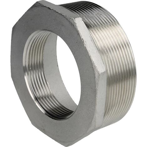 Réduction en inox 4'' x 3'' FM/FF