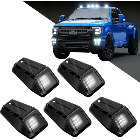 Iluminación solar mejorada para cabinas de camiones (modelo 2026),SUV y furgonetas (5 unidades) (1/4)