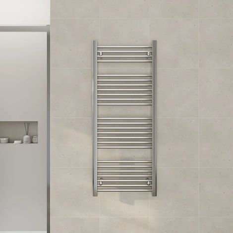 Termoarredo Scaldasalviette Idraulico 1200x500 Cromato Interasse 450 Mod. Antares (1/3)