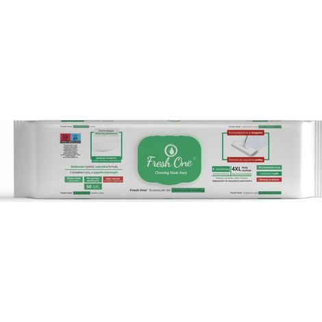 Salviette umidificate Fresh One 4XL per mocio - Profumo di pino (1/4)