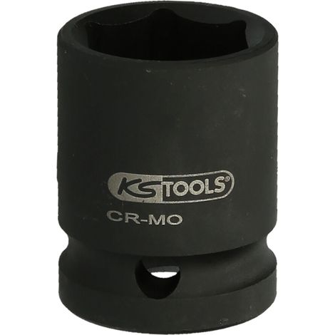 KS Tools 1.1/2" Sechskant-Kraft-Stecknuss, 115 mm, kurz (1/4)