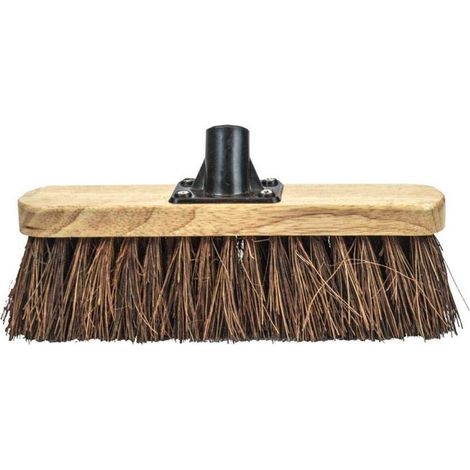 Faithfull PSS451VFA Bassine Varnished Broom Head 300mm 12in Threaded Socket FAIBRBASS12R