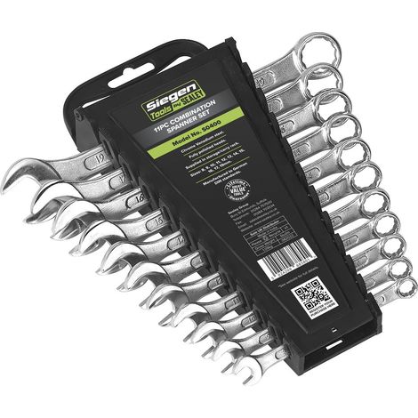 Sealey Siegen Combination Spanner Set 11pc S0400 (1/5)