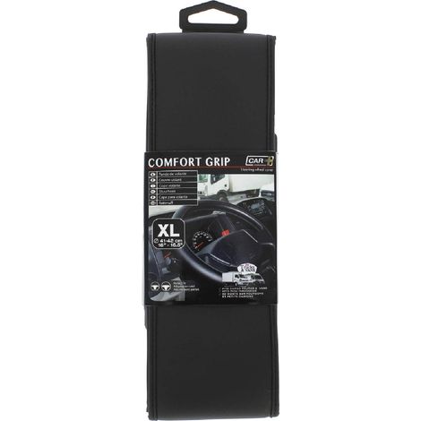 Couvre volant comfort grip XL 41-42 cm - noir (1/2)