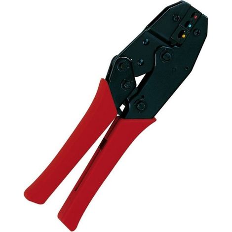 USAG 751 PINZA A CREMAGLIERA CRICCHETTO PER CAPICORDA ISOLATI CRIMPATRICE FASTON