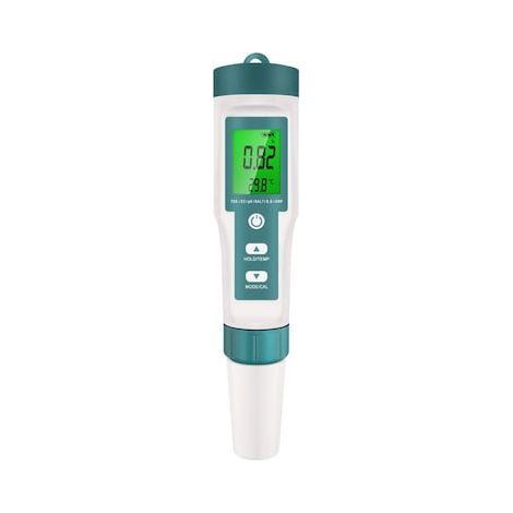 Appareil de test de consommation d'eau, vert (1/2)