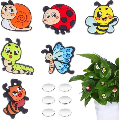 décoratif pour plantes à double adhérence Aimants créatifs (1/5)