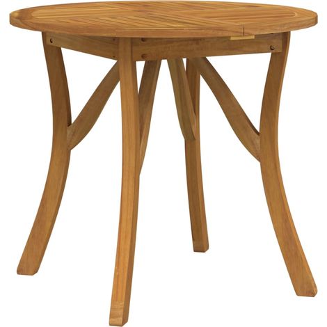 Maison Exclusive - Tavolo da Giardino Ø 85 cm Legno Massello di Acacia (1/5)