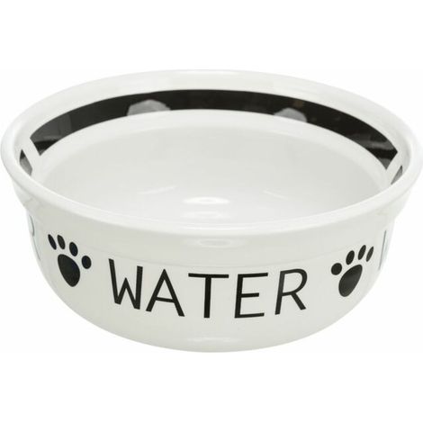 Ciotola per animali domestici Trixie Bianco Nero 2,6 L (1/2)