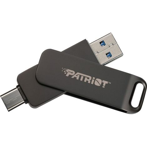 Patriot Rage R550 256GB Doble USB A+C, Aluminio, 100MBs (1/3)