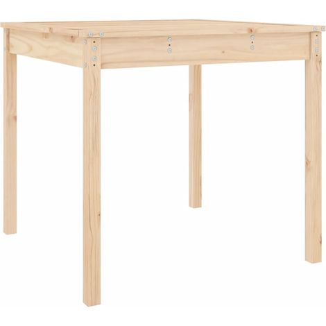 Maison Exclusive - Mesa de jardín madera maciza de pino 82,5x82,5