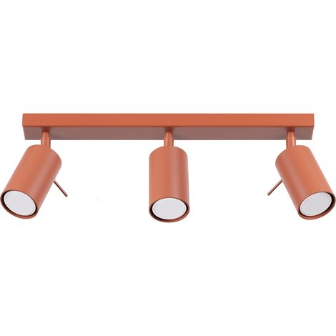 Plafonnier Mirax 3 GU10 ocre rouge lumilo 15.207.08 (1/4)