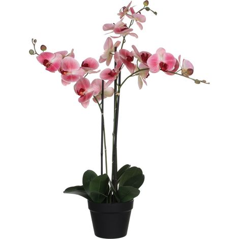 Mica Kunstpflanze Phalaenopsis im Topf rosa, 75 x 51 x 79 cm Kunstpflanzen